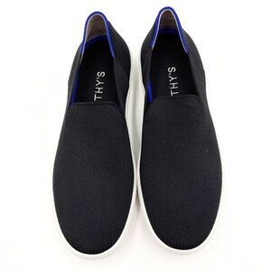 Rothy's The Original Slip On Sneakers Black Size 9
